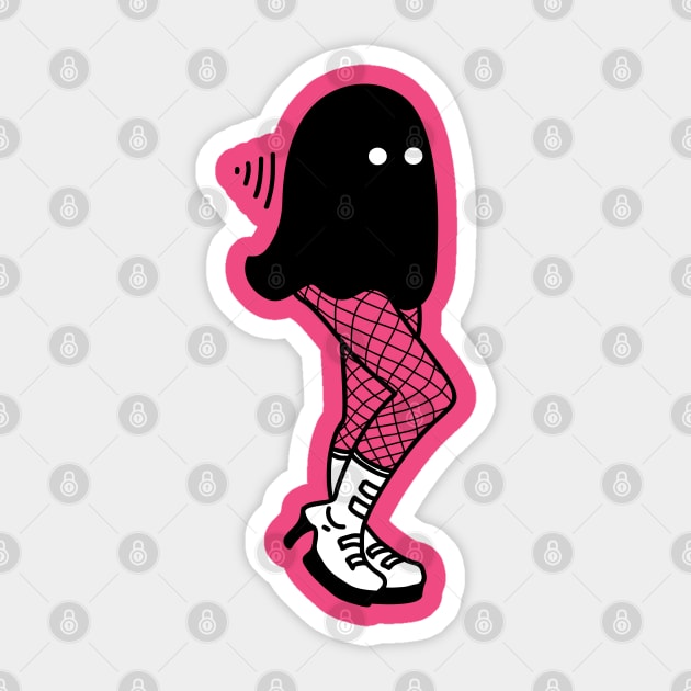 Okayest Ghost Ever Exist Sticker by sadpanda